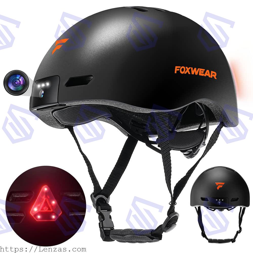 foxwear-recorder-helmet-full-view کلاه دوربین دار مدل Foxwear recorder helmet کیفیت 1080P - تصویر 1