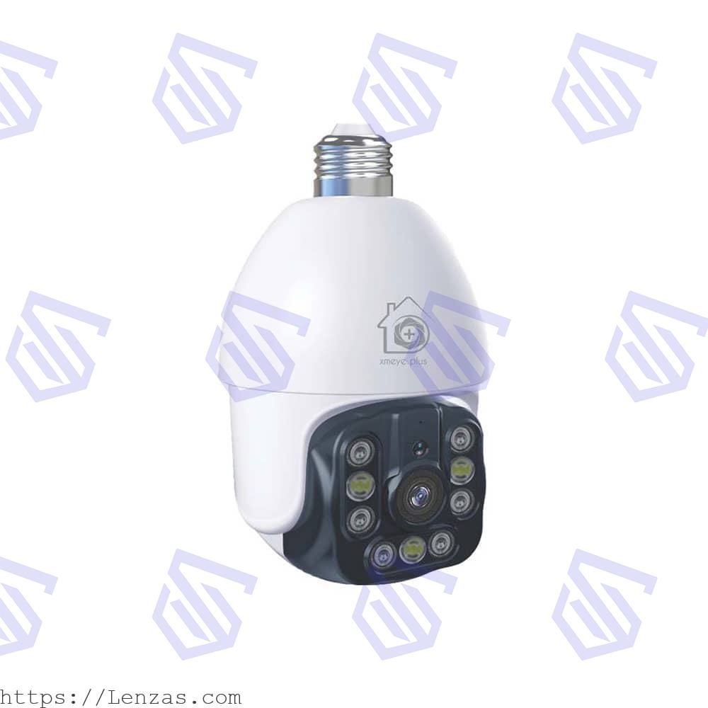 lamp-xmeyeplus-bat-wifi-4mp-main دوربین لامپی وای فای برند XMeye Plus مدل Bat SE کیفیت 4 مگاپیکسل - تصویر 1