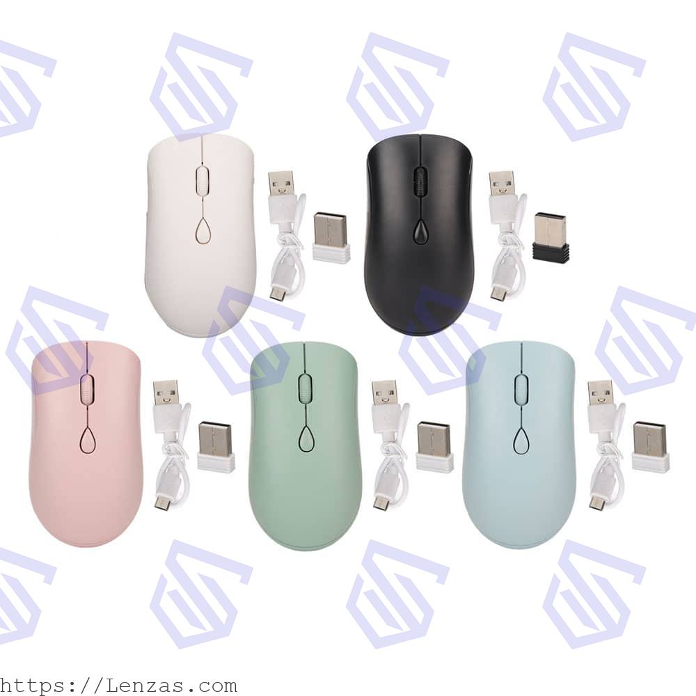 mouse-m267-colors موس بیسیم 2حالته (بلوتوث و دانگل) مدل M267 - تصویر 1