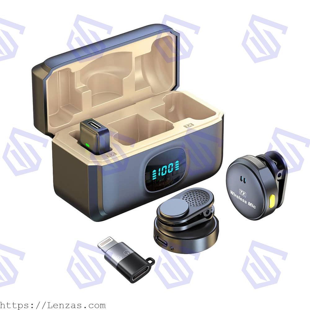 m9-pro-wireless-headphone-main میکروفون بی سیم مدل M9-PRO دو کاربره مناسب گوشی اندروید - تصویر 1