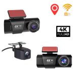 دوربین ثبت وقایع خودرو (دش کم) مدل L309 دو لنز دارای GPS - تصویر 2